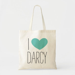 Mr. Darcy Natural Canvas Tote Bag