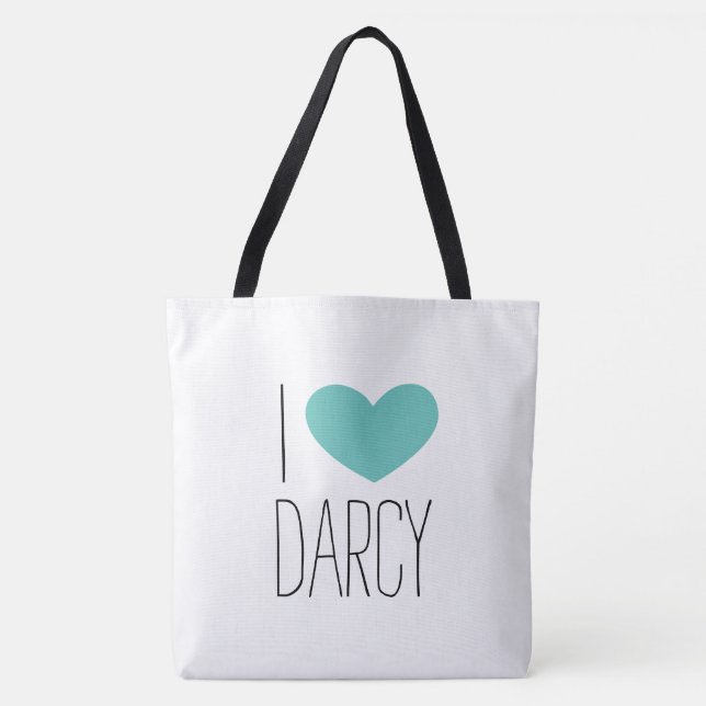 Mr. Darcy Tote Bag (Front)
