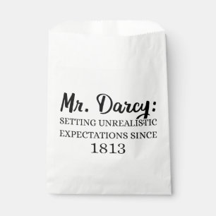 Mr. Darcy: Unrealistic Expectations Since 1813 II Favour Bag