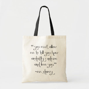 Mr. Darcy's Proposal tote bag Pride and Prejudice