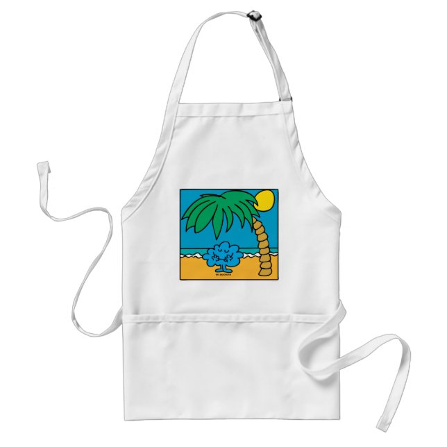Mr. Daydream Beach Scene Standard Apron (Front)