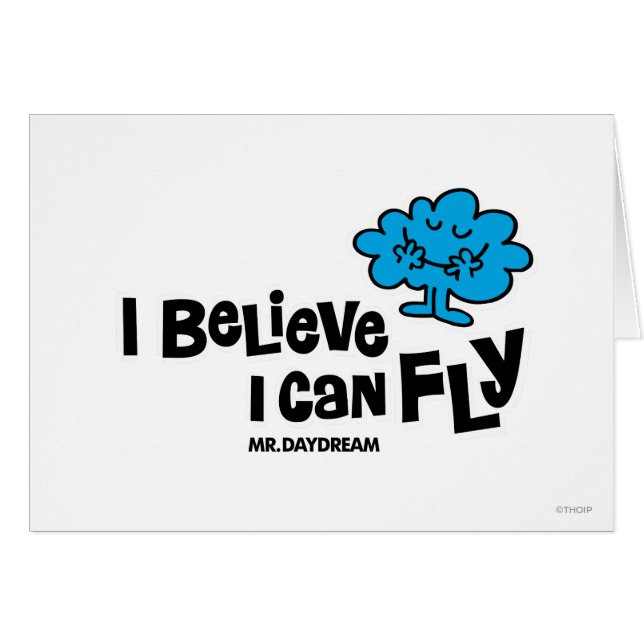 Mr. Daydream Believes He Can Fly (Front Horizontal)