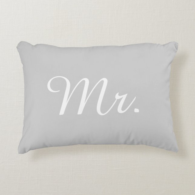 Mr. Decorative Cushion (Front)