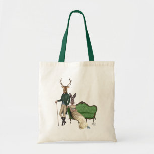 Mr Deer and Mrs Rabbit Tote Bag