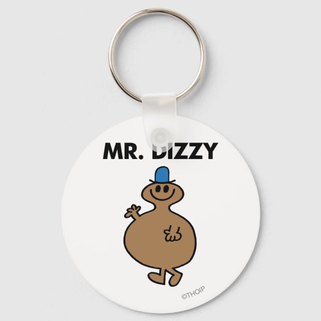 Mr. Dizzy | Classic Pose Key Ring (Front)