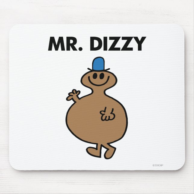 Mr. Dizzy | Classic Pose Mouse Pad (Front)