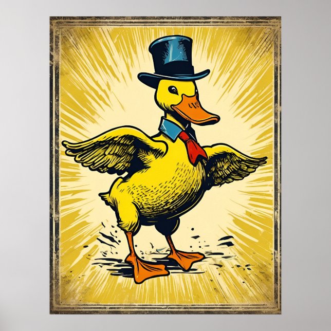 Mr. Duck - Archival Art Print (Front)
