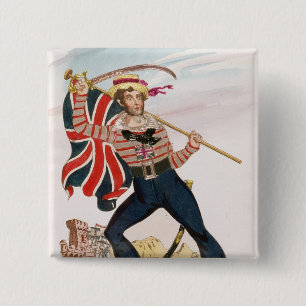 Mr E.F. Saville as 'Union Jack 15 Cm Square Badge