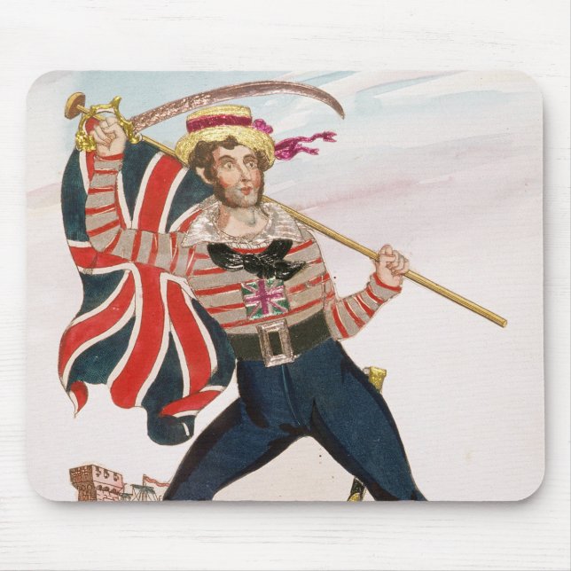 Mr E.F. Saville as 'Union Jack Mouse Pad (Front)