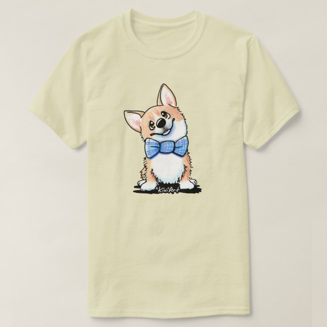 Mr Easter Bunnybutt Corgi T-Shirt (Design Front)