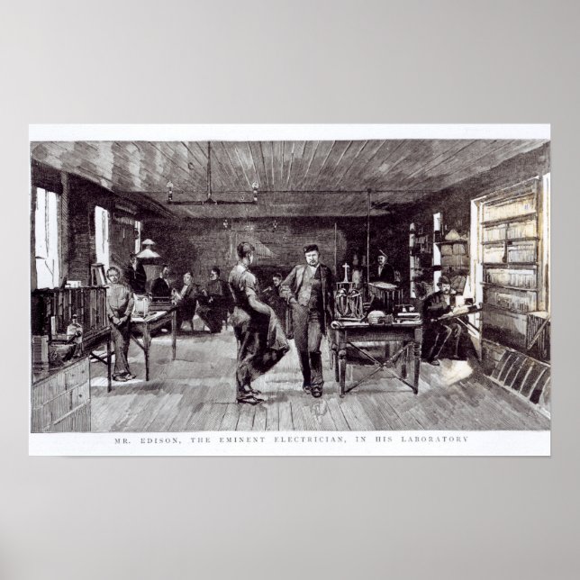 Mr Edison , The Eminent Electrician Poster (Front)