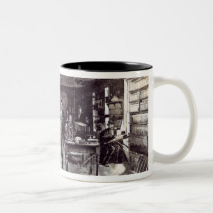 Mr Edison , The Eminent Electrician Two-Tone Coffee Mug
