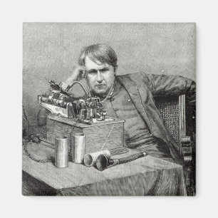 Mr.Edison's New Phonograph Magnet