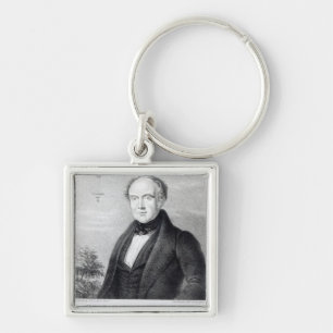 Mr. Edward Spencer, lithograph by Day & Haghe Key Ring