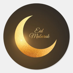 Mr. Eid Mubarak Classic Round Sticker
