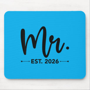 Mr Est 2026 Married Promoted To Mr And Mrs Mouse Pad