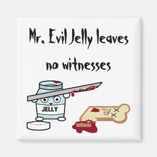 Mr. Evil Jelly Magnet