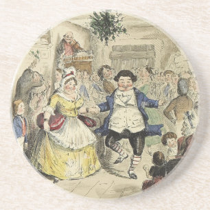 Mr. Fezziwig Dancing, A Christmas Carol Coaster