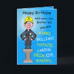 Mr Fireman  Card<br><div class="desc">I am an artist based in Norfolk, United Kingdom. I work in my converted shed studio creating artwork for greeting cards. I also do commissioned artwork of animal portraits and landscape scenes in various art form mediums. As a hobby I enjoy creating cartoon caricatures for greeting card artwork. I do...</div>
