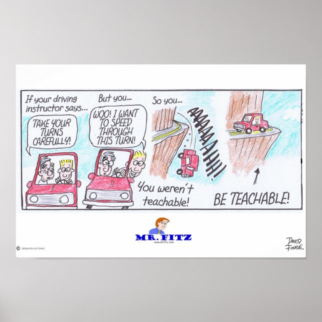 Mr. Fitz: Be Teachable 3 - Driving! Poster (Front)