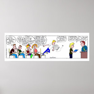 Mr. Fitz Conflict Strip Poster