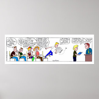 Mr. Fitz Conflict Strip Poster