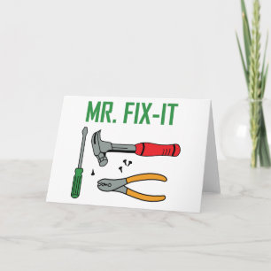 Mr Fix It Card