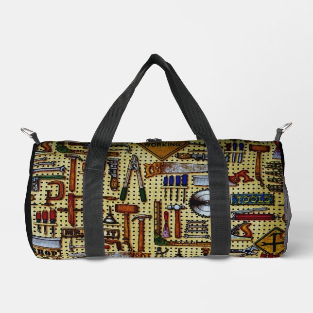 Mr. Fix It Handyman Tools  Duffle Bag (Front)