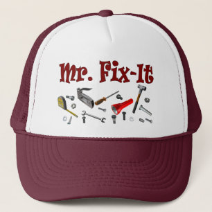 mr. fix-it trucker hat