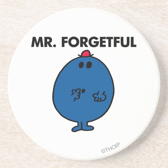 Mr. Forgetful | What Was I Doing Coaster (Front)