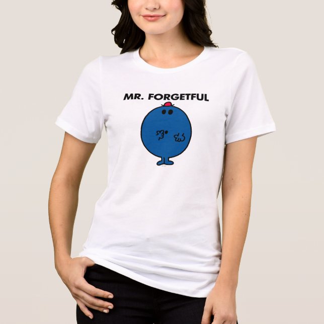 Mr. Forgetful | What Was I Doing Tri-Blend Shirt (Front)