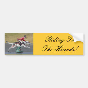 Mr. Fox Cross-Country Bumper Sticker