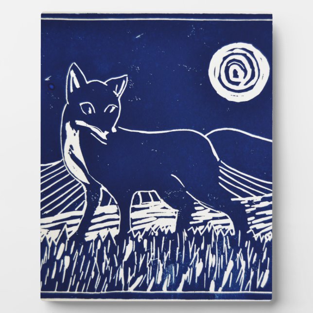 Mr Fox Plaque (Front)