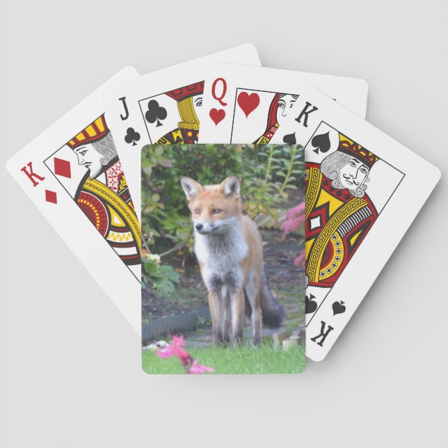 Mr Fox Playing Cards (Back)