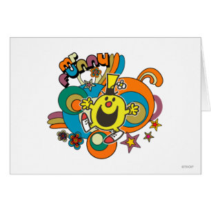 Mr. Funny Colourful Stars & Swirls