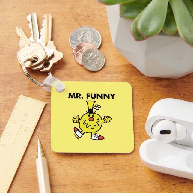 Mr. Funny | Funny Face Key Ring (Desk)