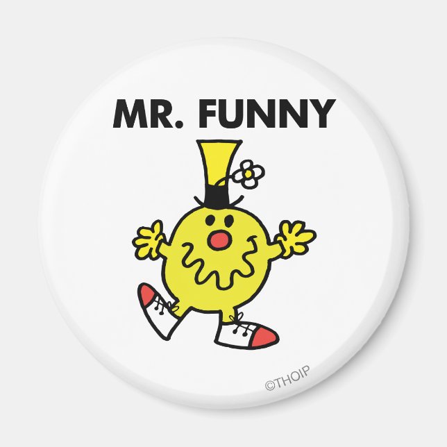 Mr. Funny | Funny Face Magnet (Front)