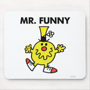 Mr. Funny   Funny Face Mouse Pad