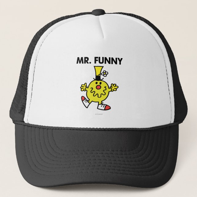 Mr. Funny | Funny Face Trucker Hat (Front)