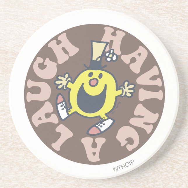 Mr. Funny Having A Laugh Coaster (Front)