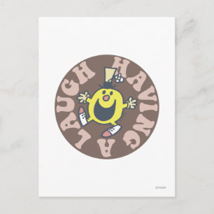 Mr. Funny Having A Laugh Postcard