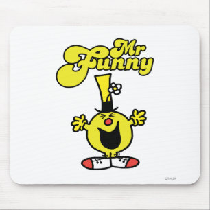 Mr. Funny Laughing Hysterically Mouse Pad