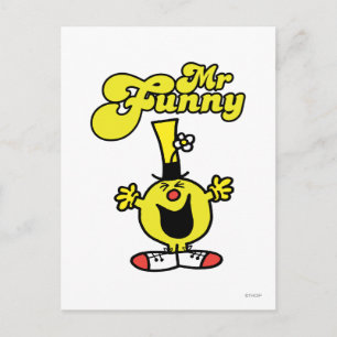 Mr. Funny Laughing Hysterically Postcard