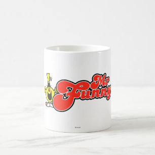 Mr. Funny   Red Lettering Coffee Mug