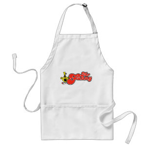 Mr. Funny   Red Lettering Standard Apron