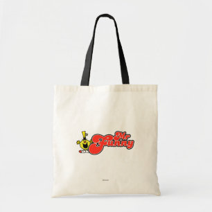 Mr. Funny Red Lettering Tote Bag