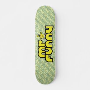 Mr. Funny   Yellow Lettering Skateboard