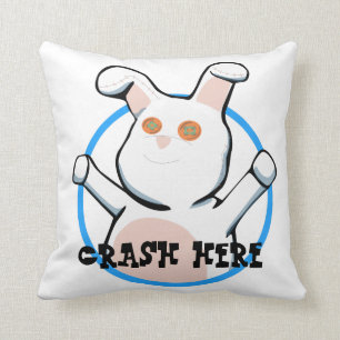 Mr. Fuzzy Butt - Crash Here Cushion