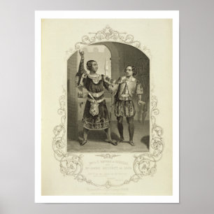 Mr G. V. Brooke as Othello and James Bennett as Ia Poster