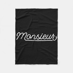 Mr Gift For Married Couple In Love Fleece Blanket